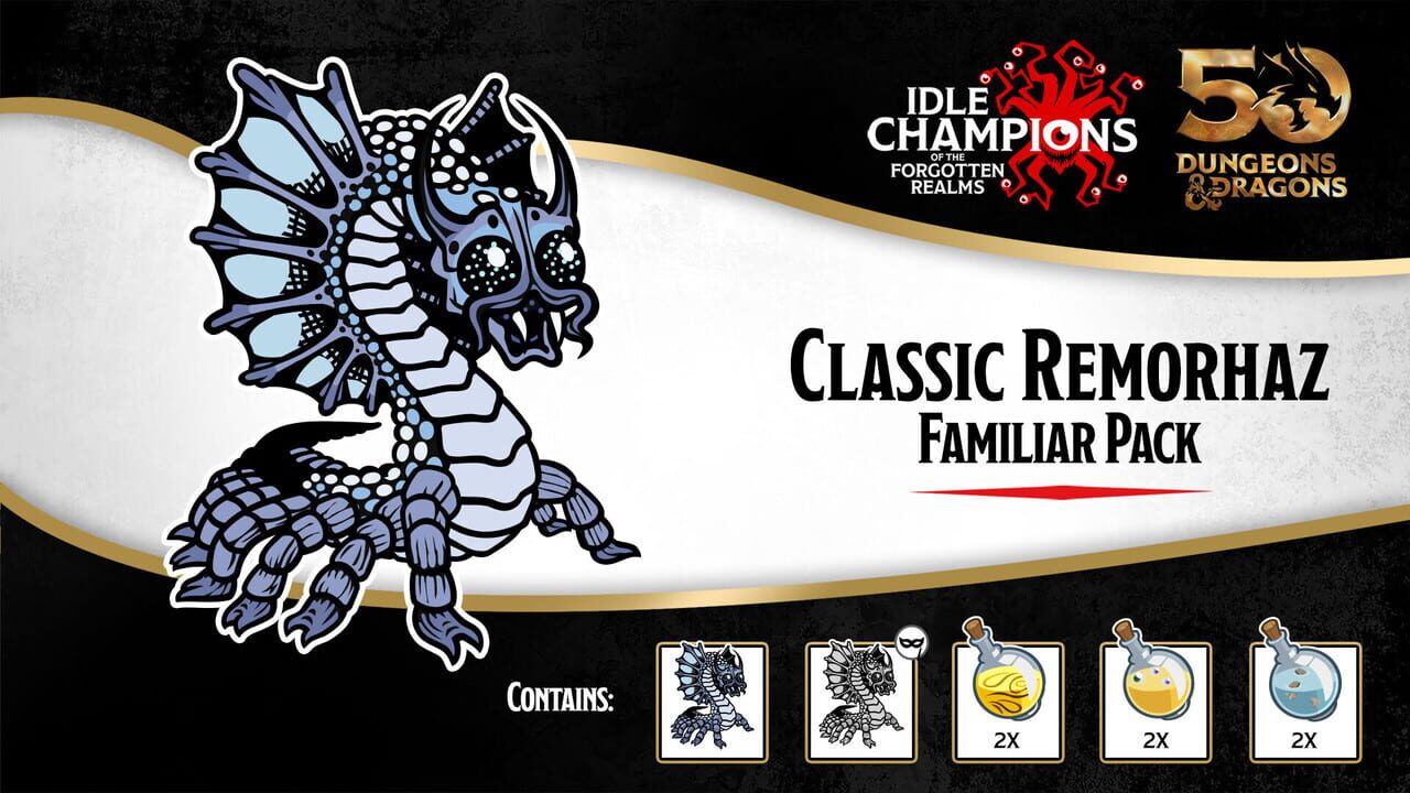 Idle Champions: Classic Remorhaz Familiar Pack