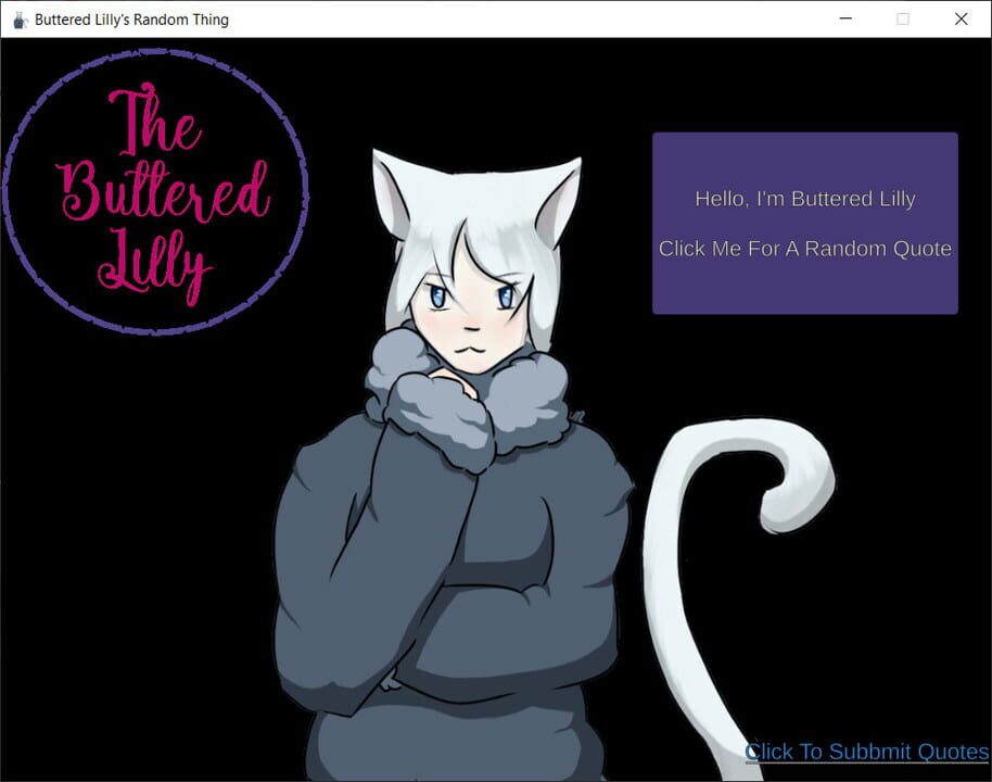 ButteredLilly’s Random Quotes & Avatar Remote
