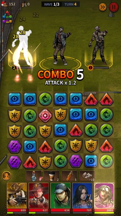 The Walking Dead Match 3 Tales