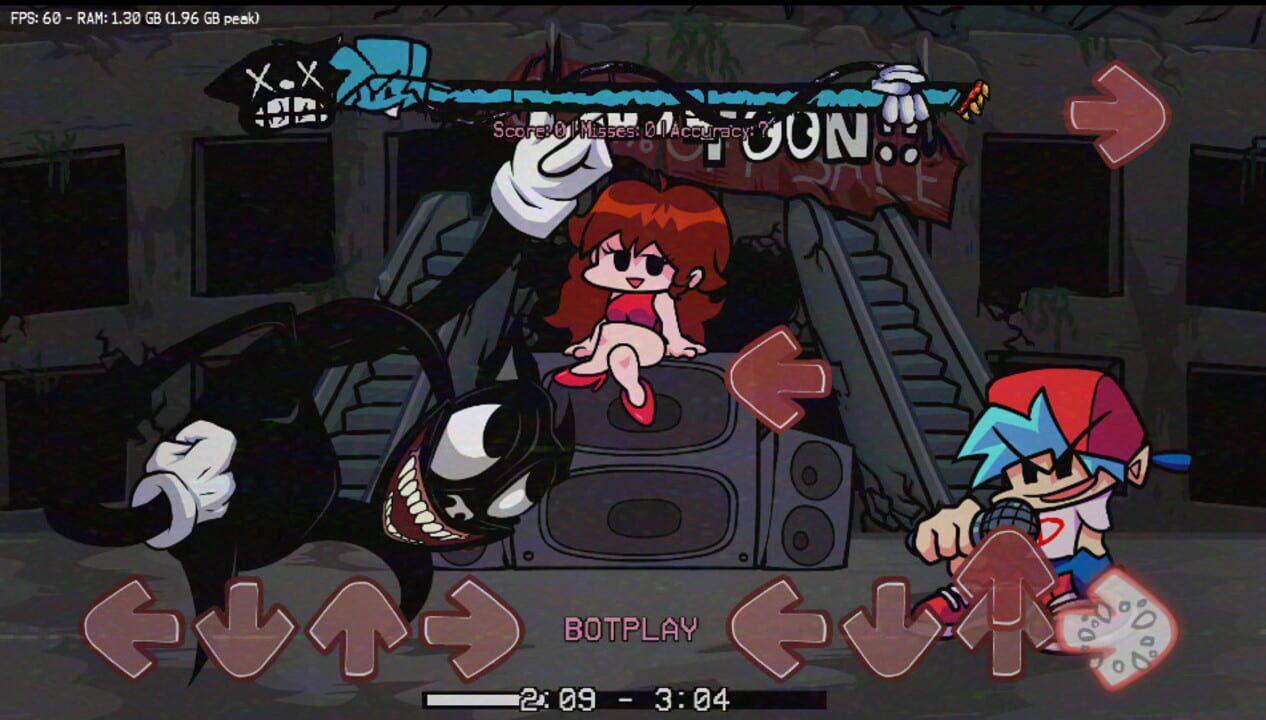 VS Cartoon Cat