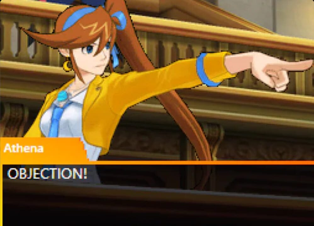 Athena Cykes: Ace Attorney – Trials of time.
