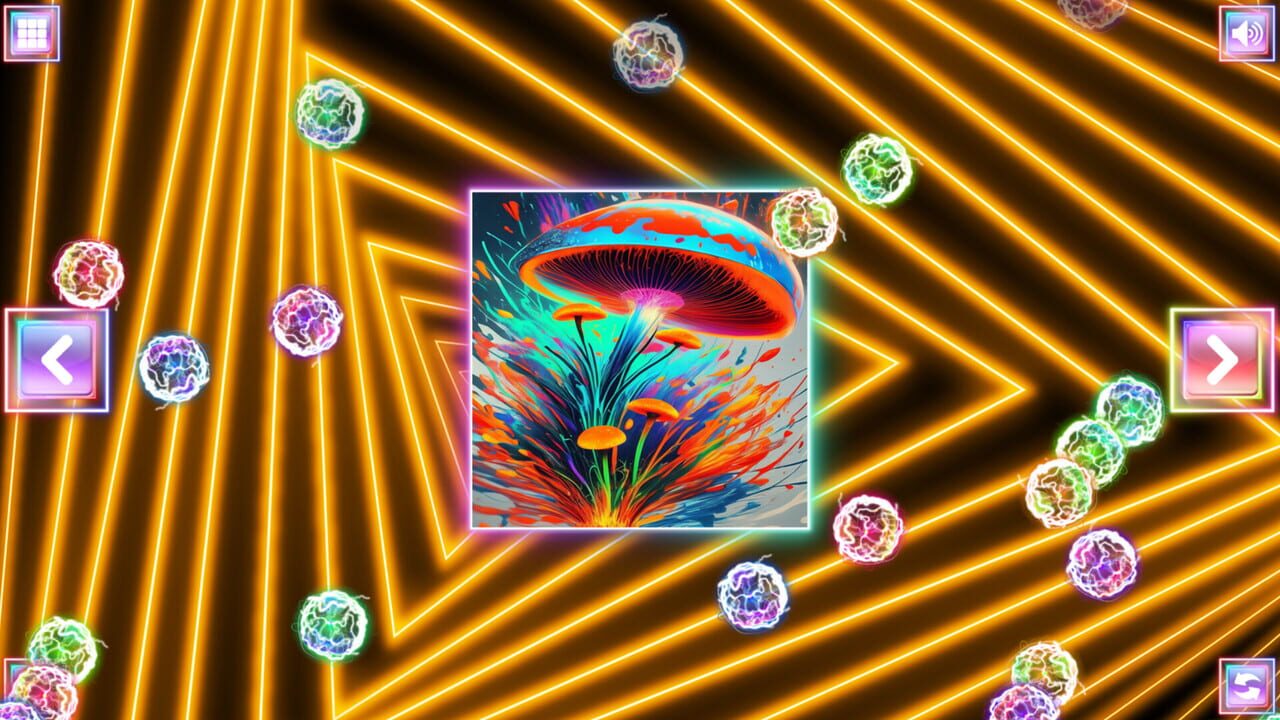 Neon Fantasy: Mushrooms