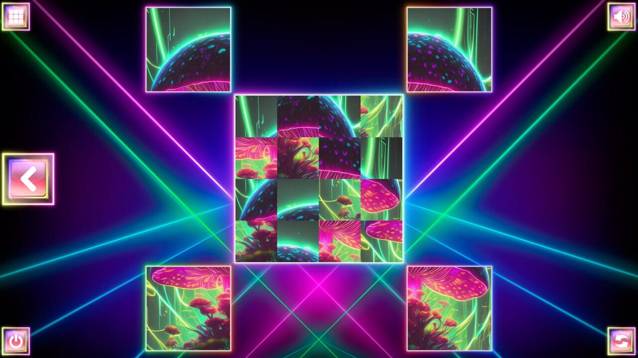 Neon Fantasy: Mushrooms