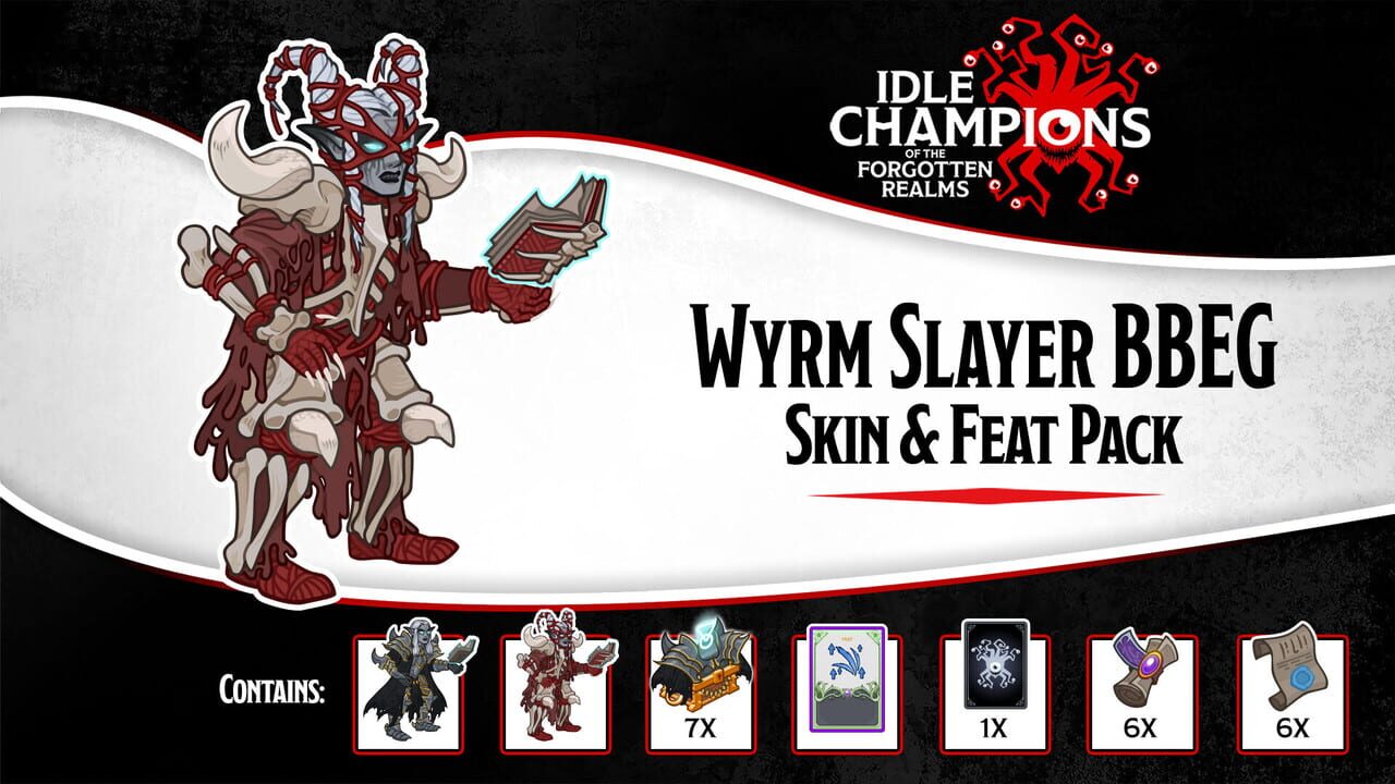 Idle Champions: Wyrm Slayer BBEG Skin & Feat Pack