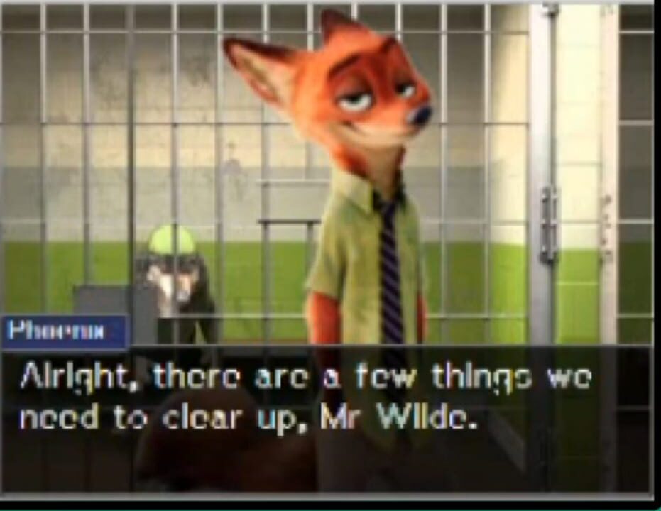 Phoenix Wright: Ace Attorney – Zootopia Defence