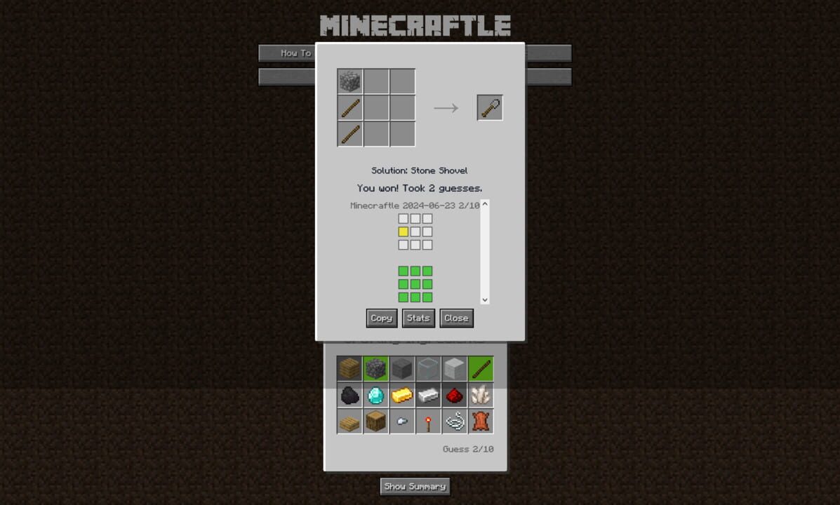 Minecraftle