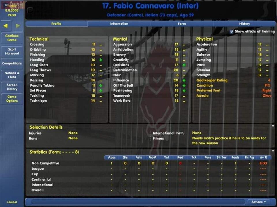 Championship Manager: Season 03/04