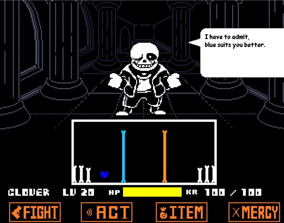 The Obligatory Undertale Yellow Sans fight