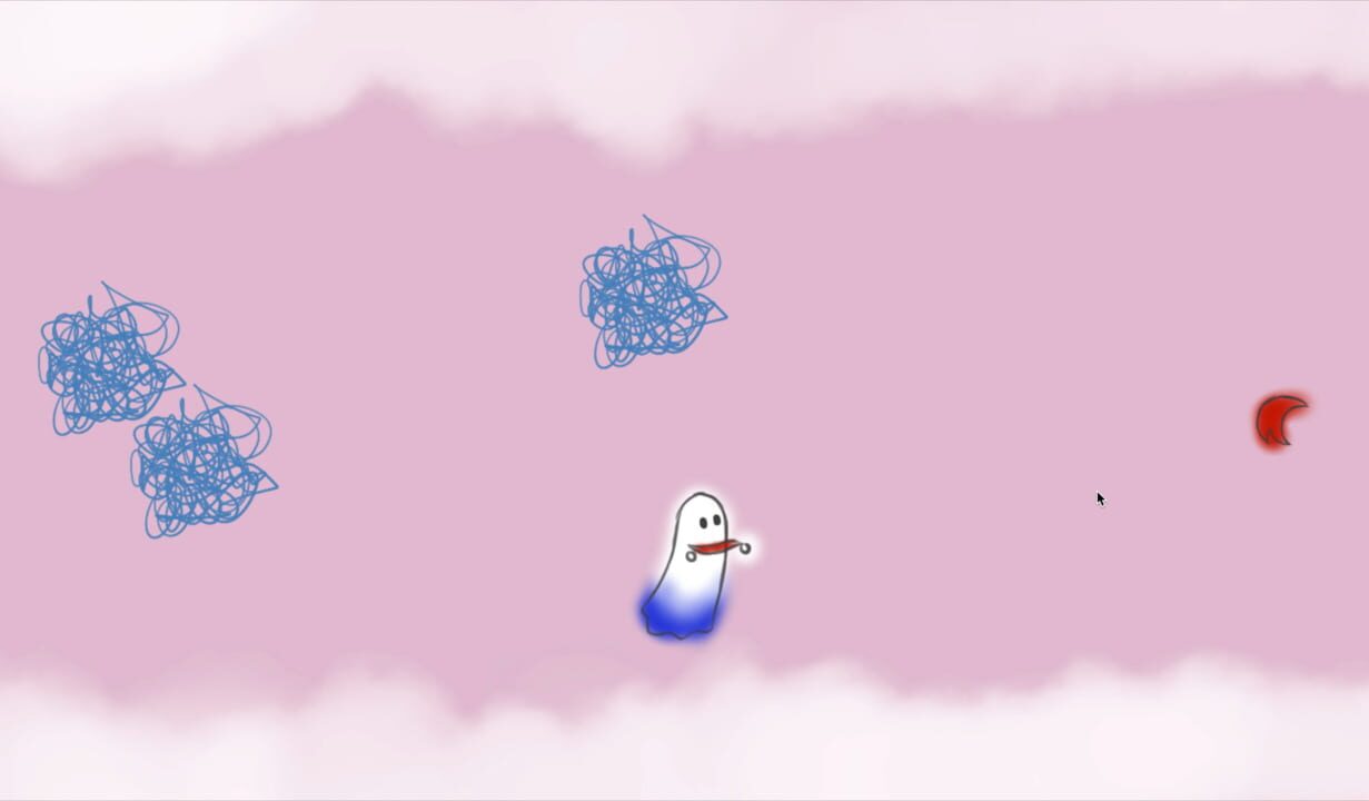 Oh to be a ghost bringing a scarf to my beloved