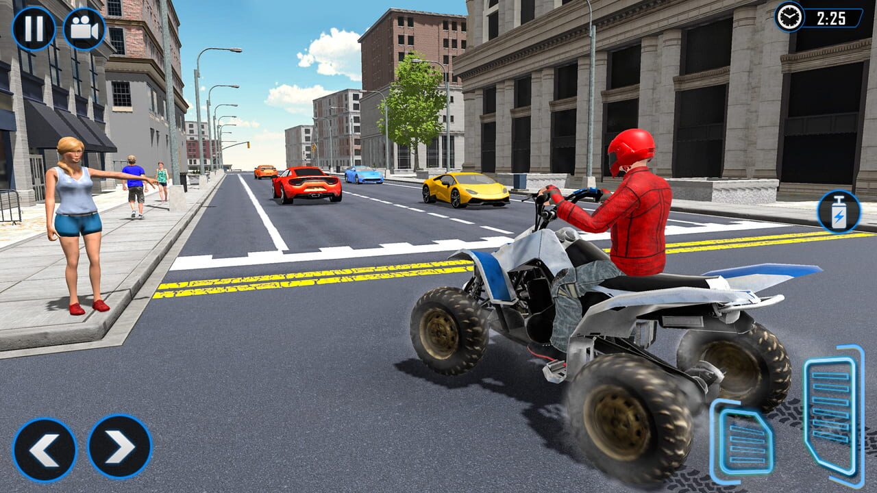 ATV Quad Bike Simulator 2018: Bike Taxi Games