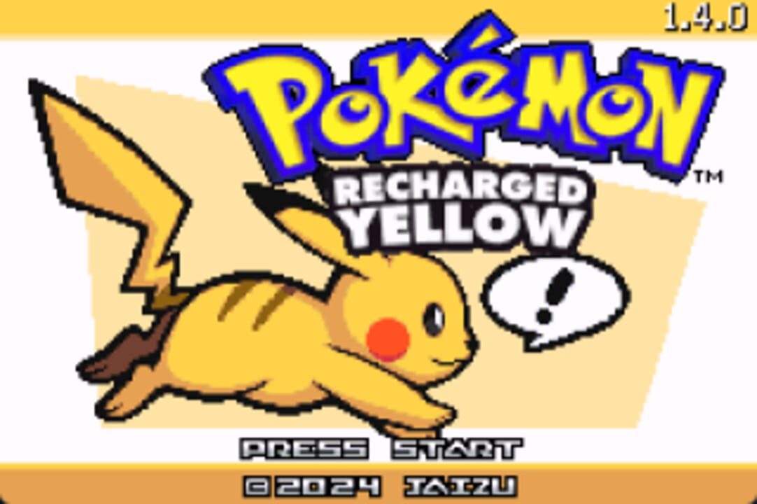 Pokémon Recharged Yellow