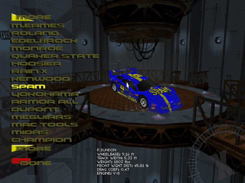 XCar: Experimental Racing