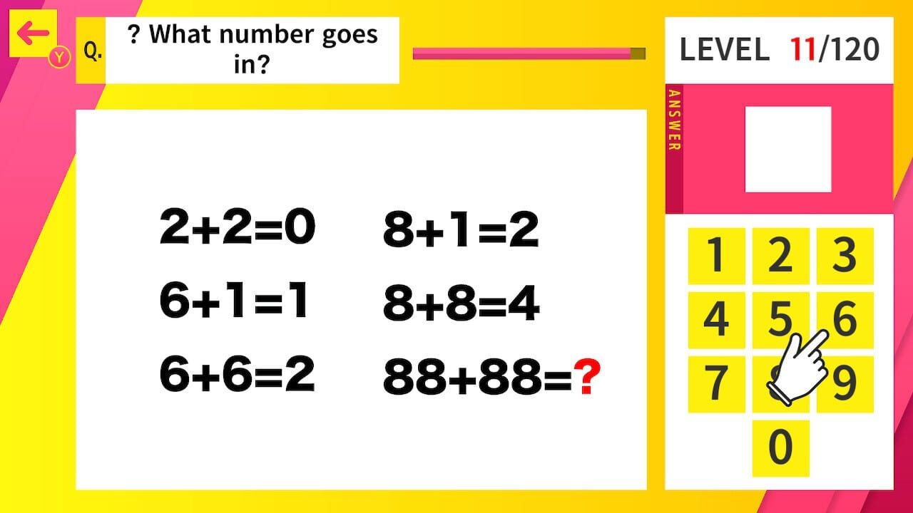 Choose and Easy Number IQ Quiz
