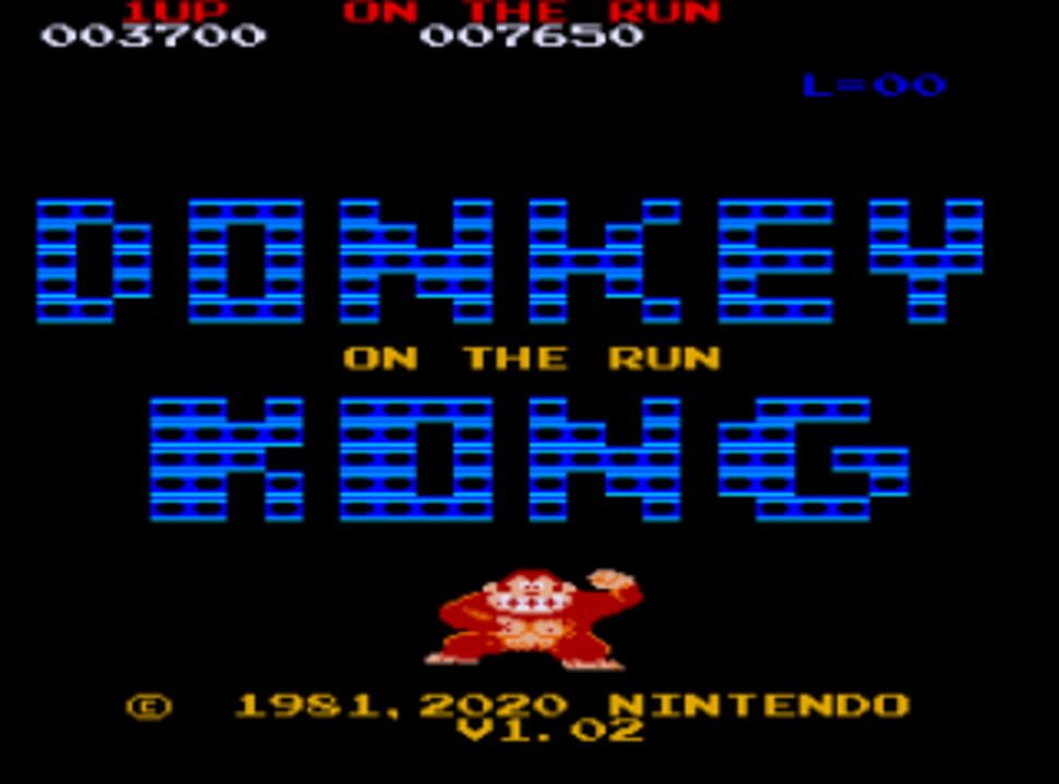 Donkey Kong On The Run