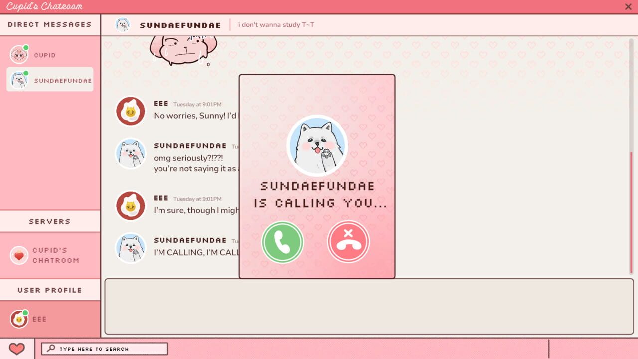 Cupid’s Chatroom