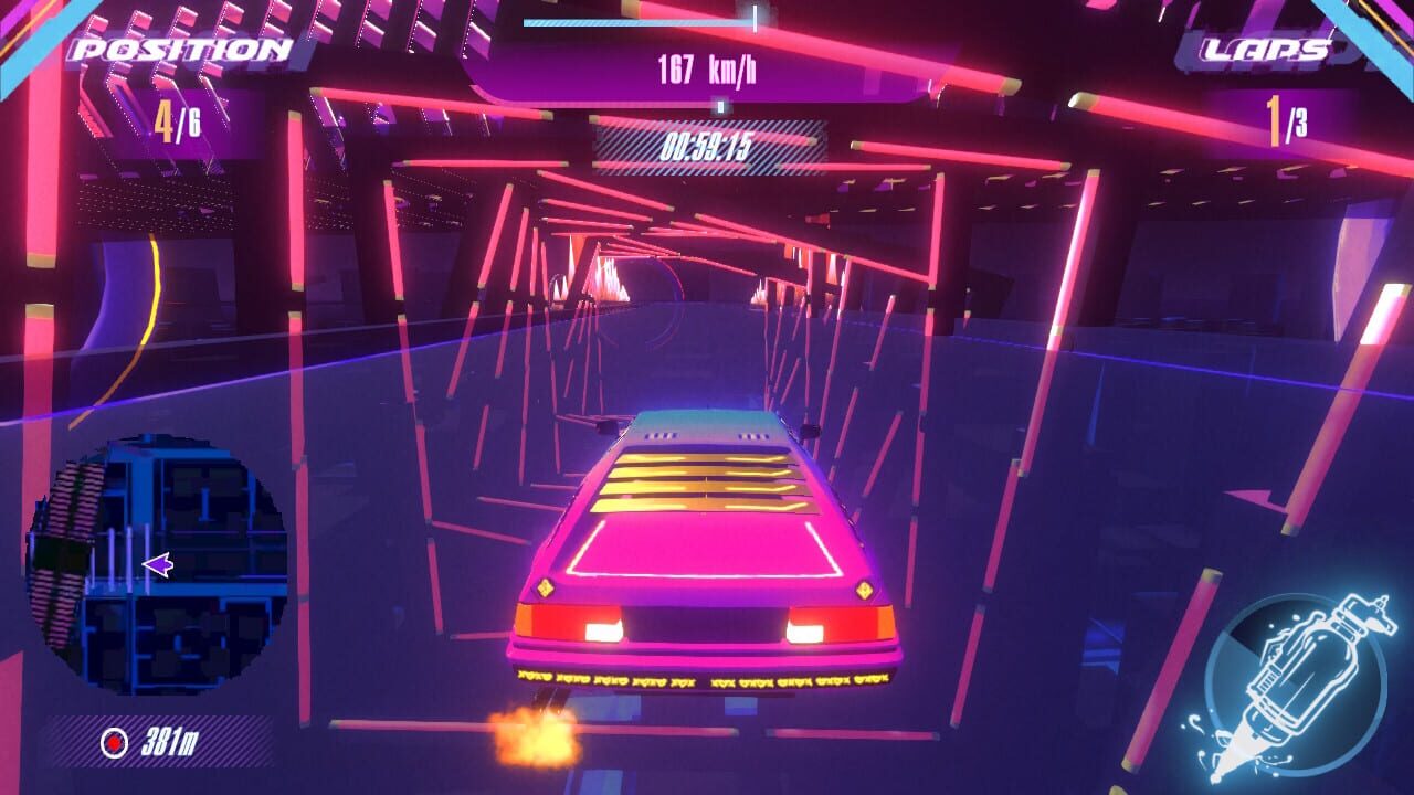 Cyber Racers: Retro Neon Punk Drift