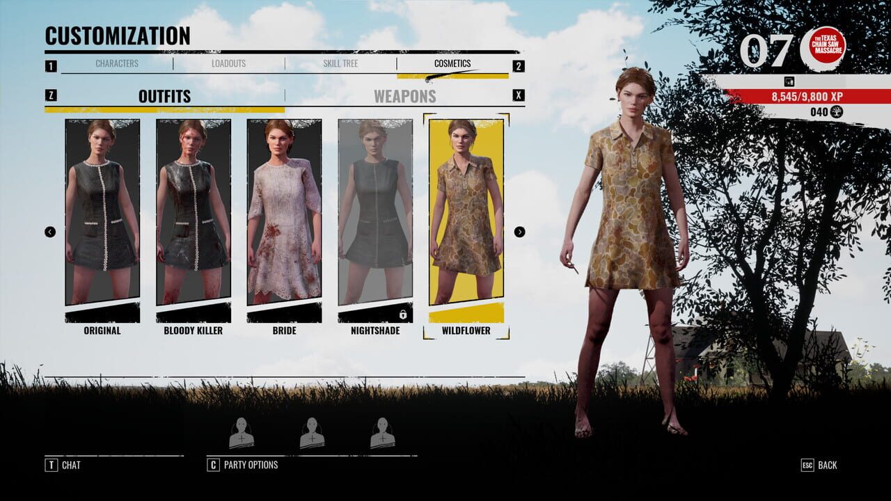 The Texas Chain Saw Massacre: Sissy Wildflower Outfit