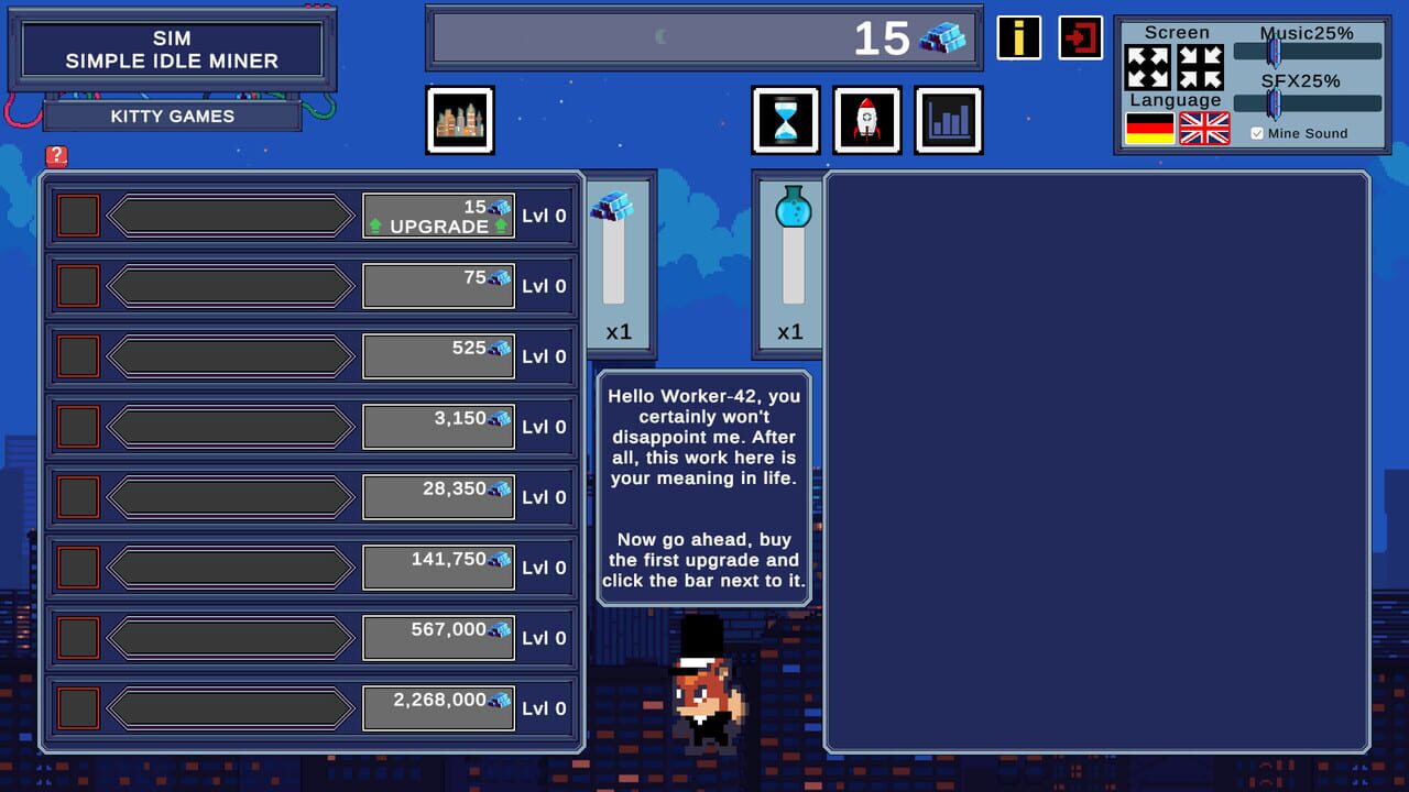 SIM: Simple Idle Miner
