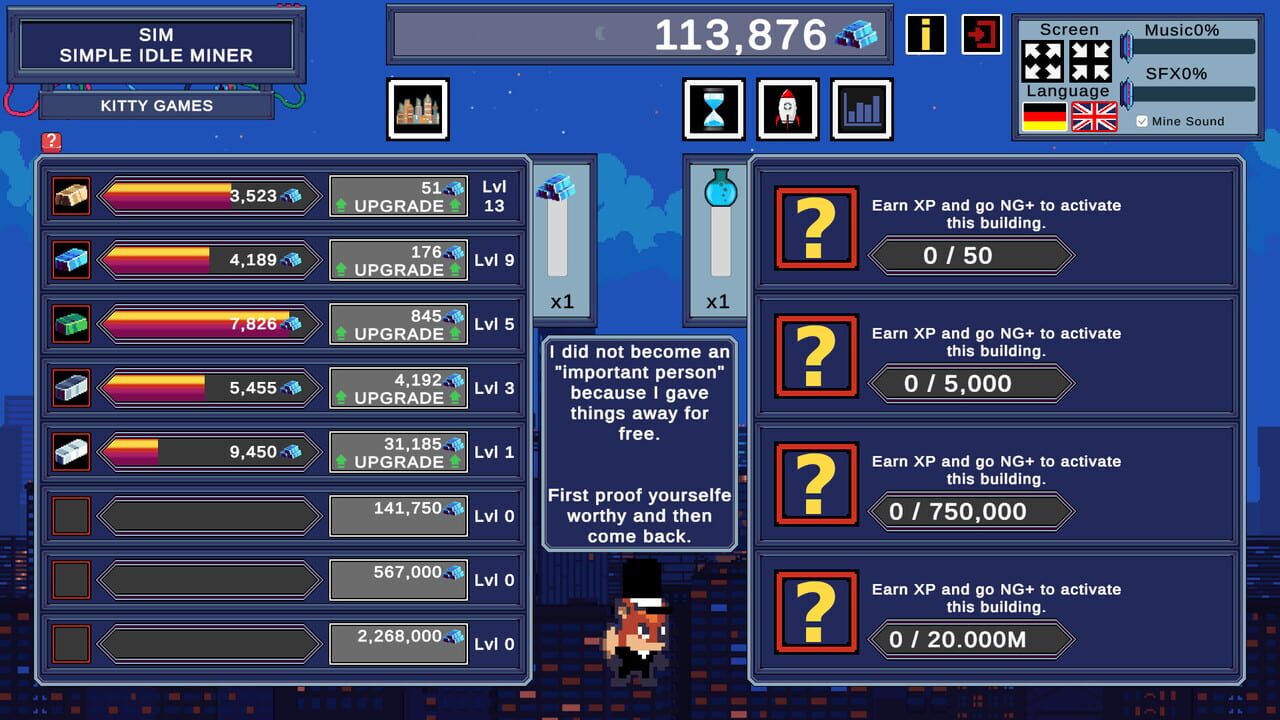 SIM: Simple Idle Miner