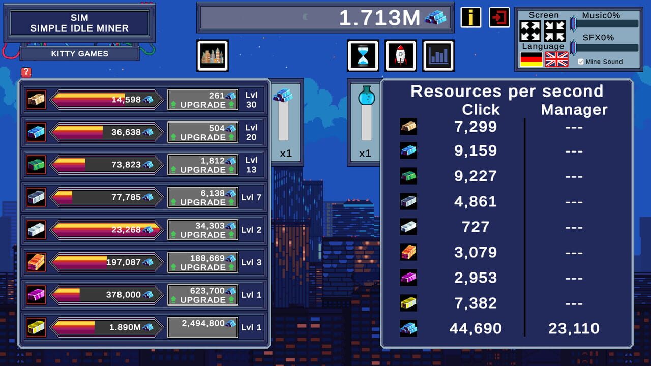 SIM: Simple Idle Miner