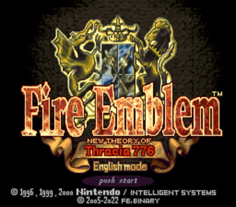 Fire Emblem: New Theory of Thracia 776