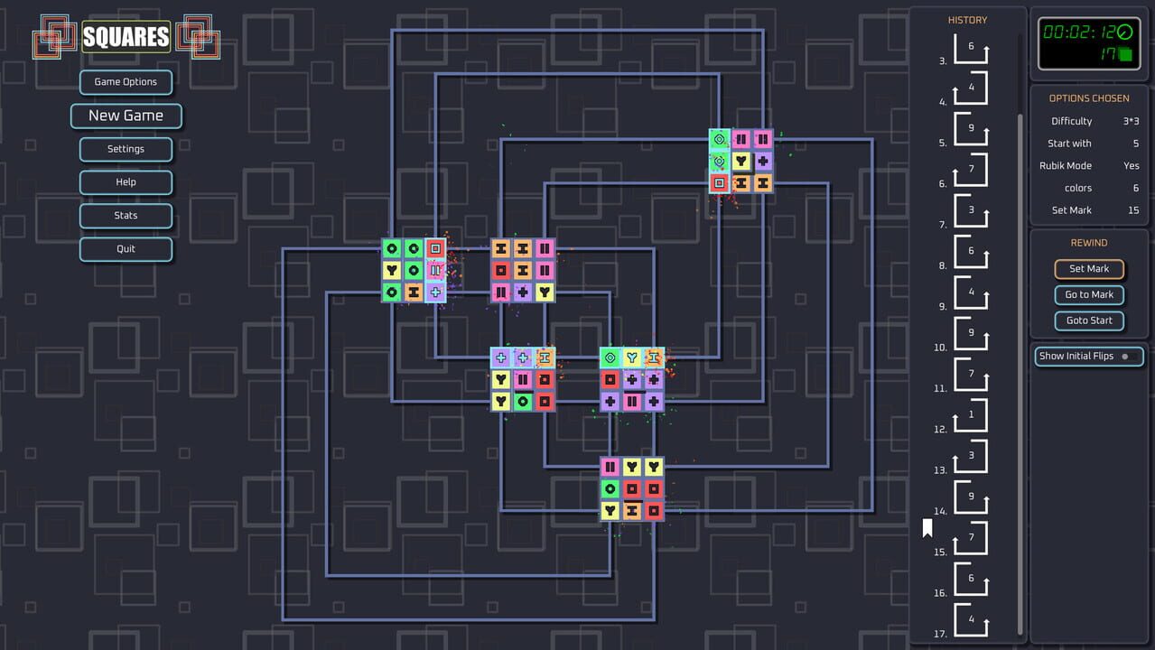 Game of Squares