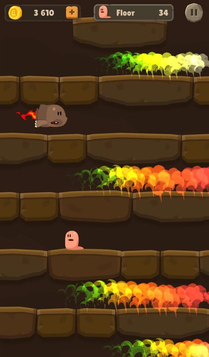 Worm Bounce: Worms Jump King