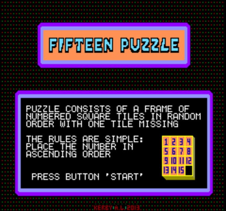 Fifteen Puzzle
