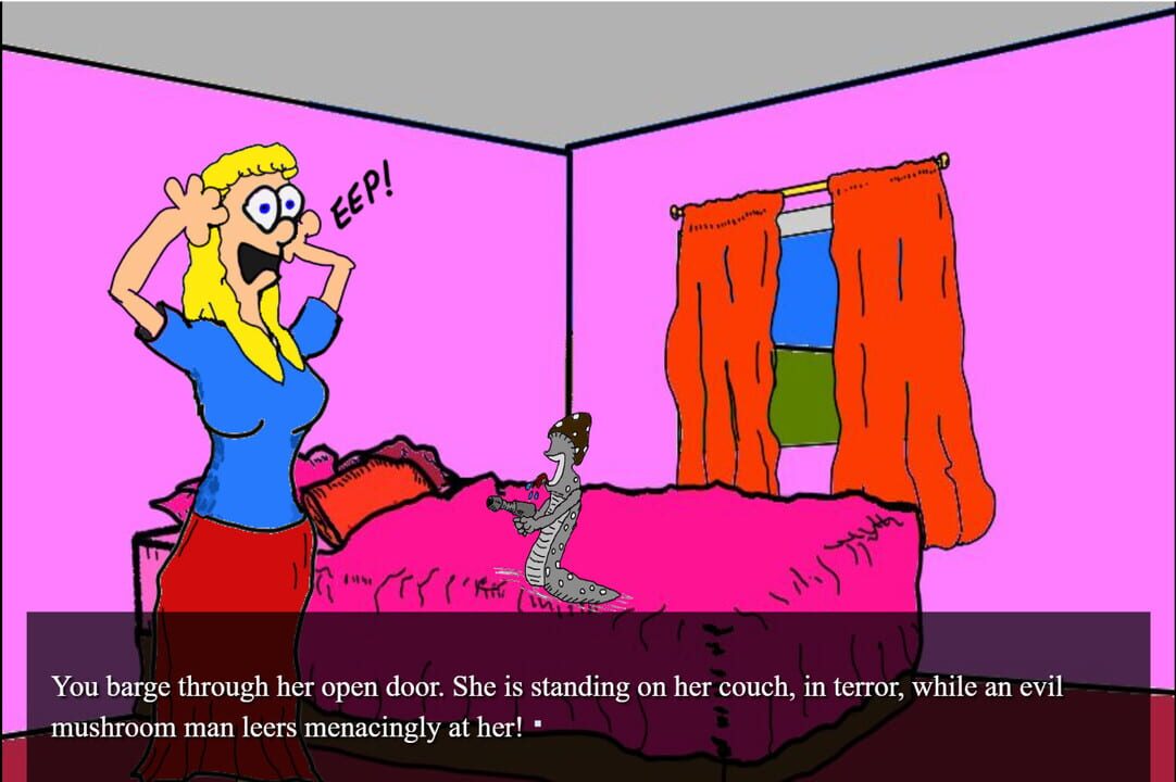 Invasion of the Mushroom Men of Planet Y!