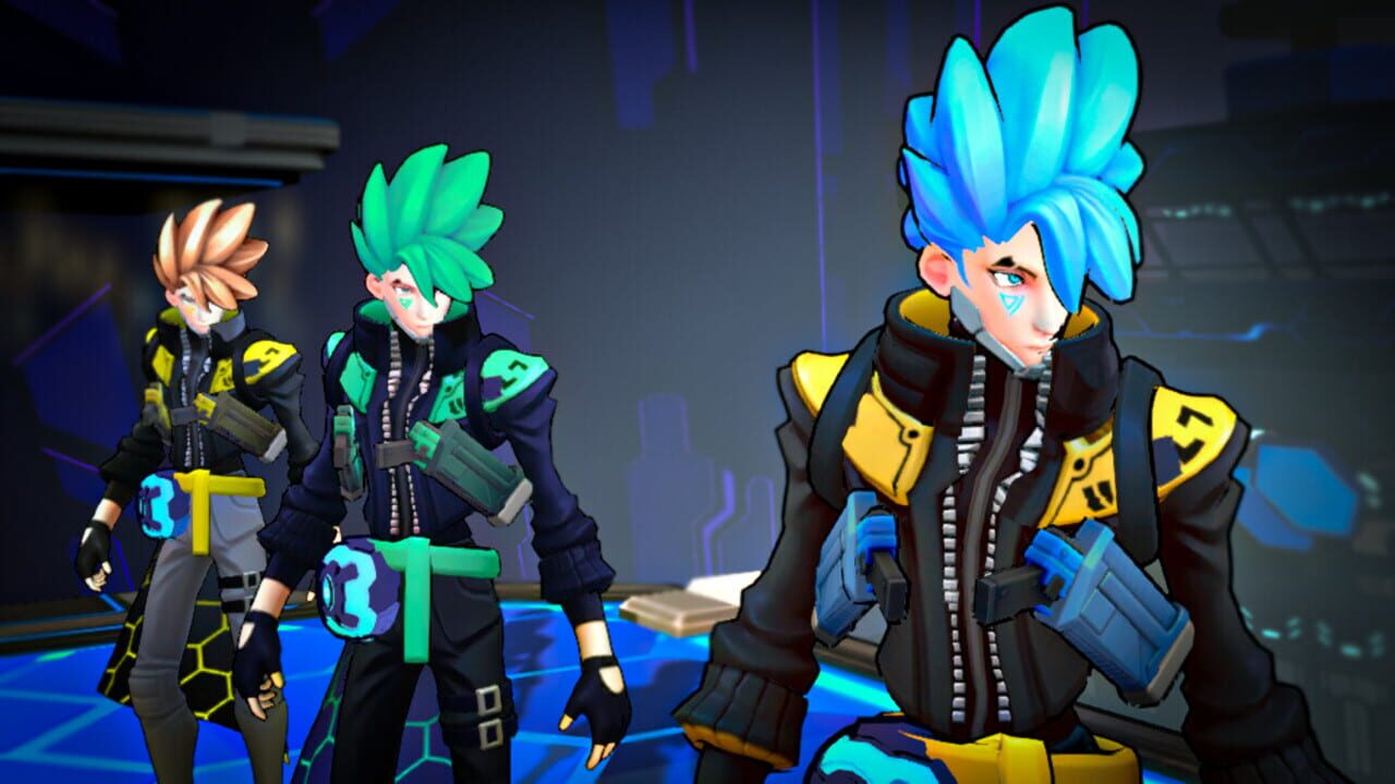 Rushdown Revolt: Neon Horizons Raymer