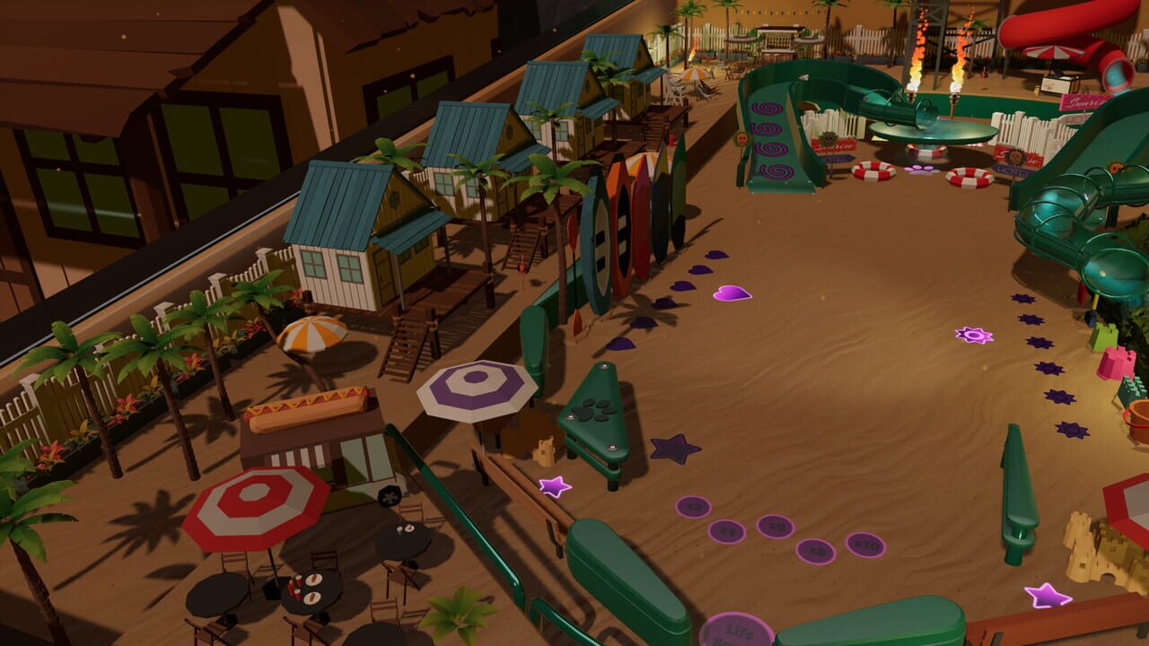 Roxy Raccoon’s Pinball Panic: Tropical Treats