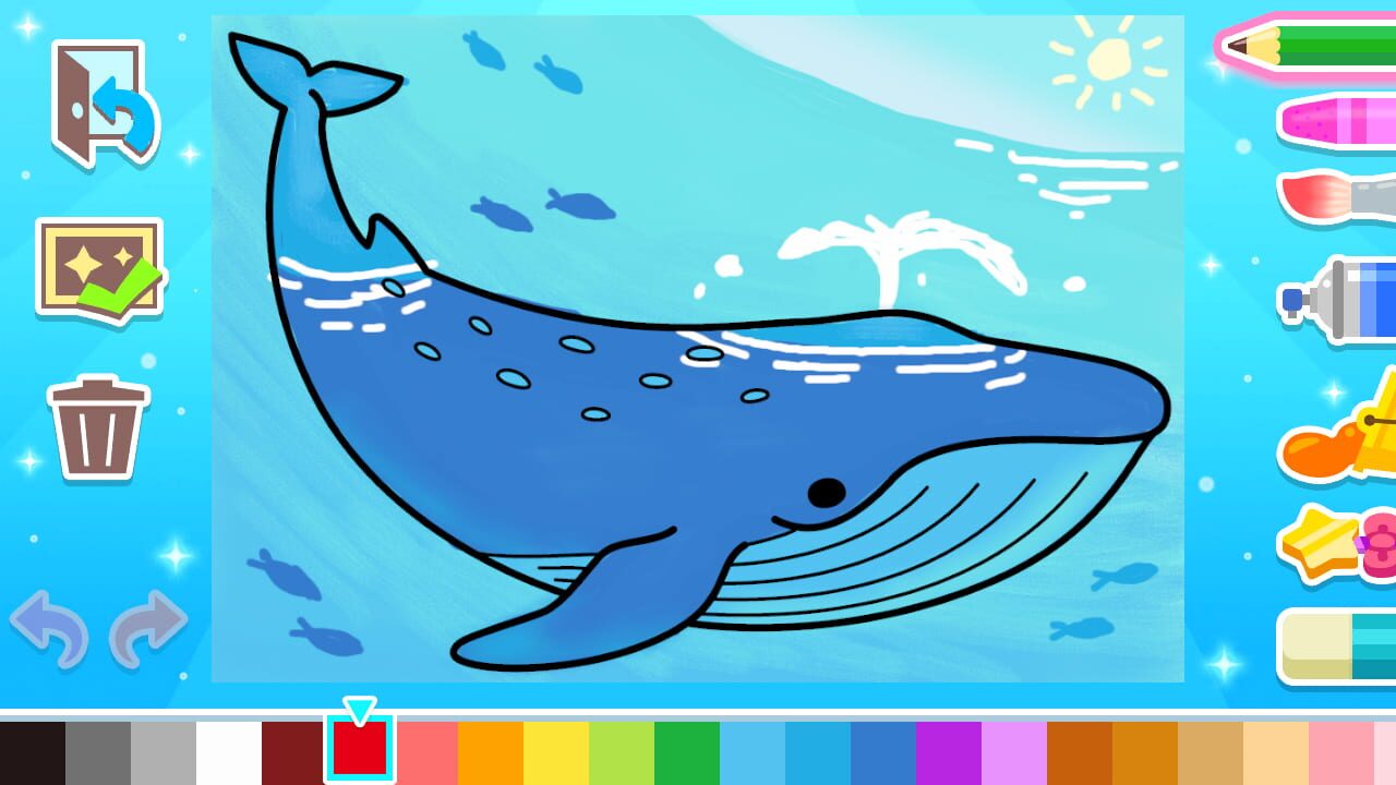 Coloring Book Series: Aquarium