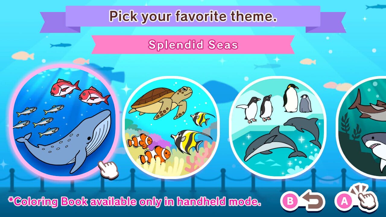 Coloring Book Series: Aquarium