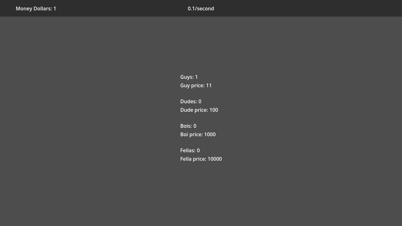 Idle Game Simulator