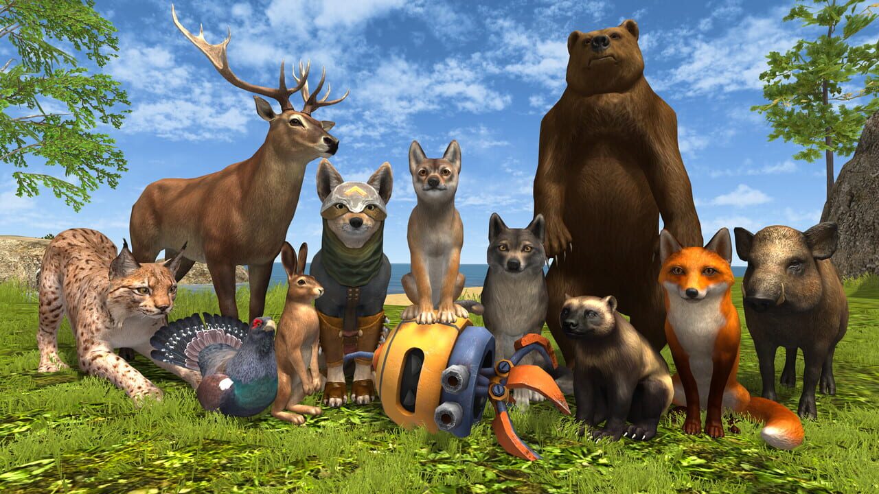 Wolf Hero: Animals vs. Robots