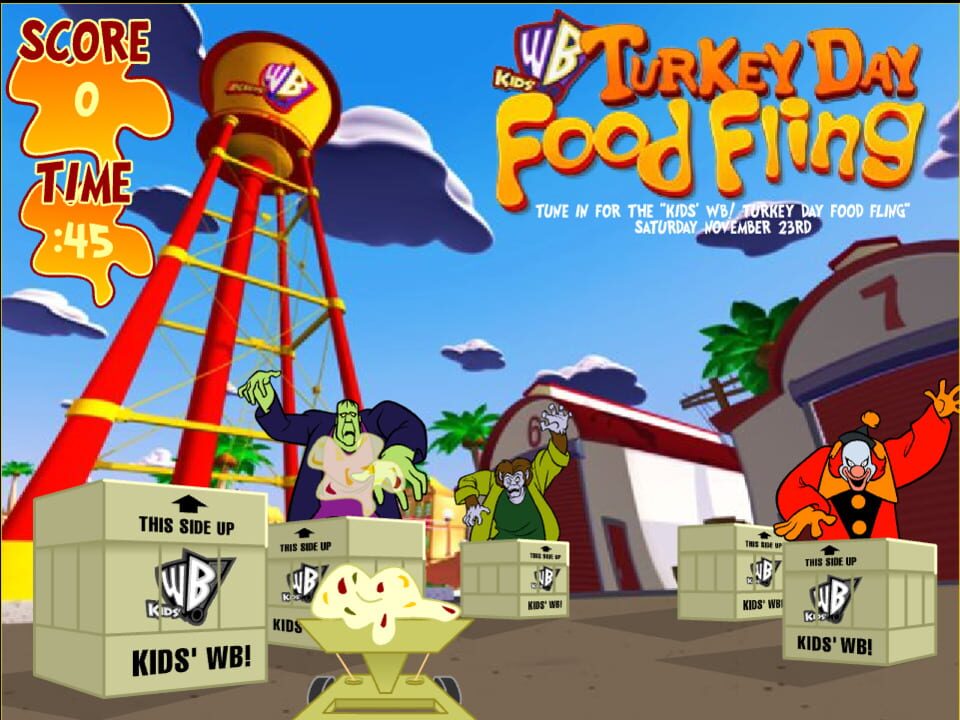 Kids’ WB Turkey Day Food Fling