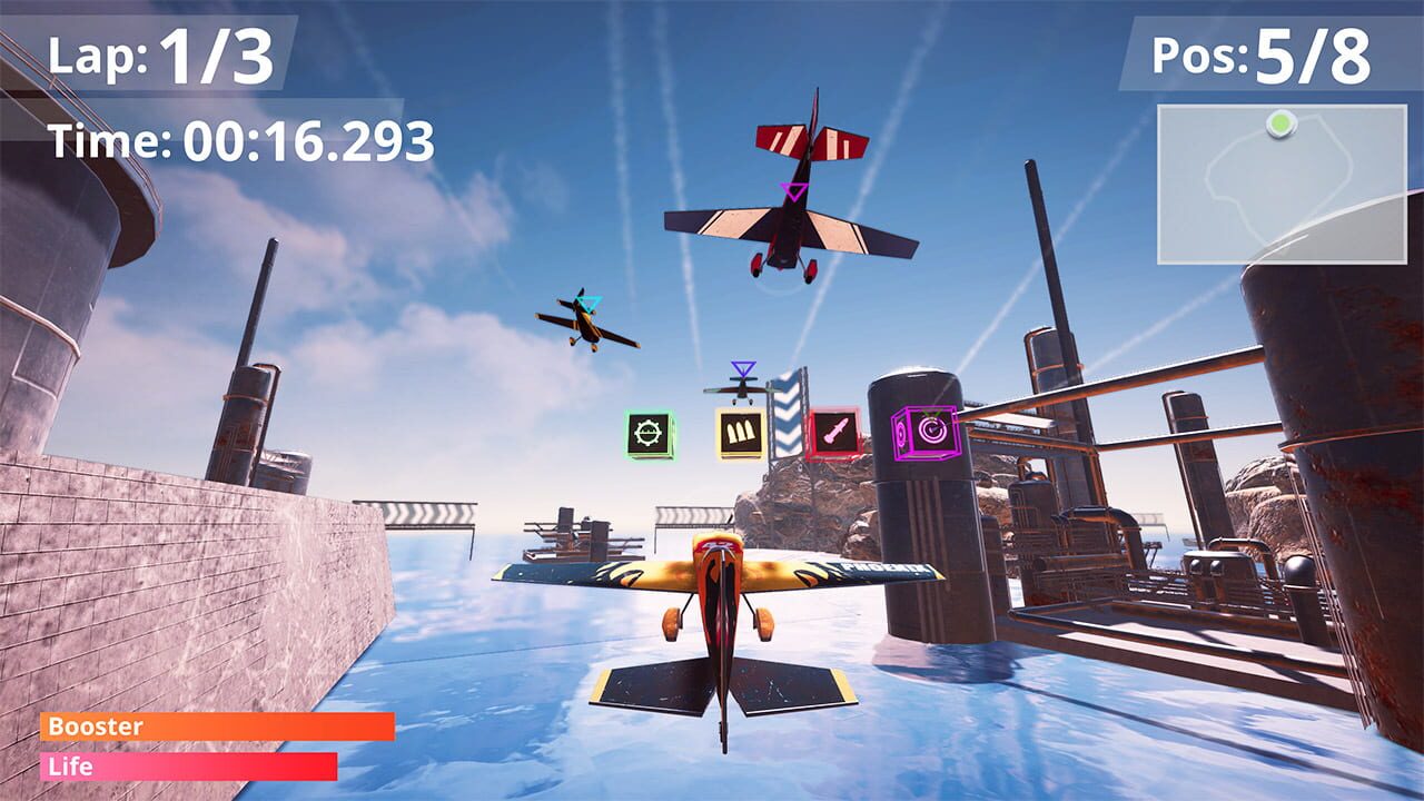 Sky Airplane Racer: Flight & Fight Simulator