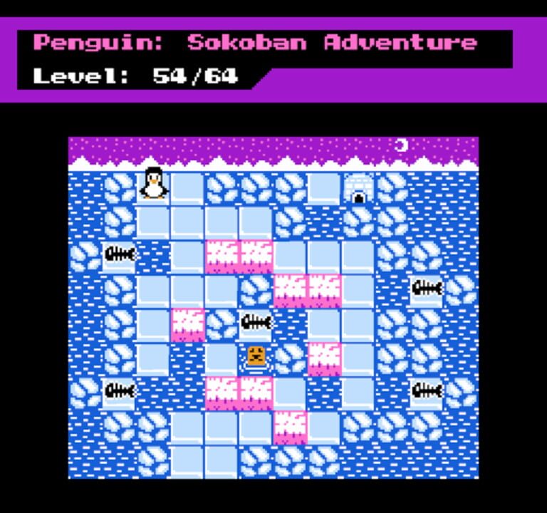 Penguin: Sokoban Adventure