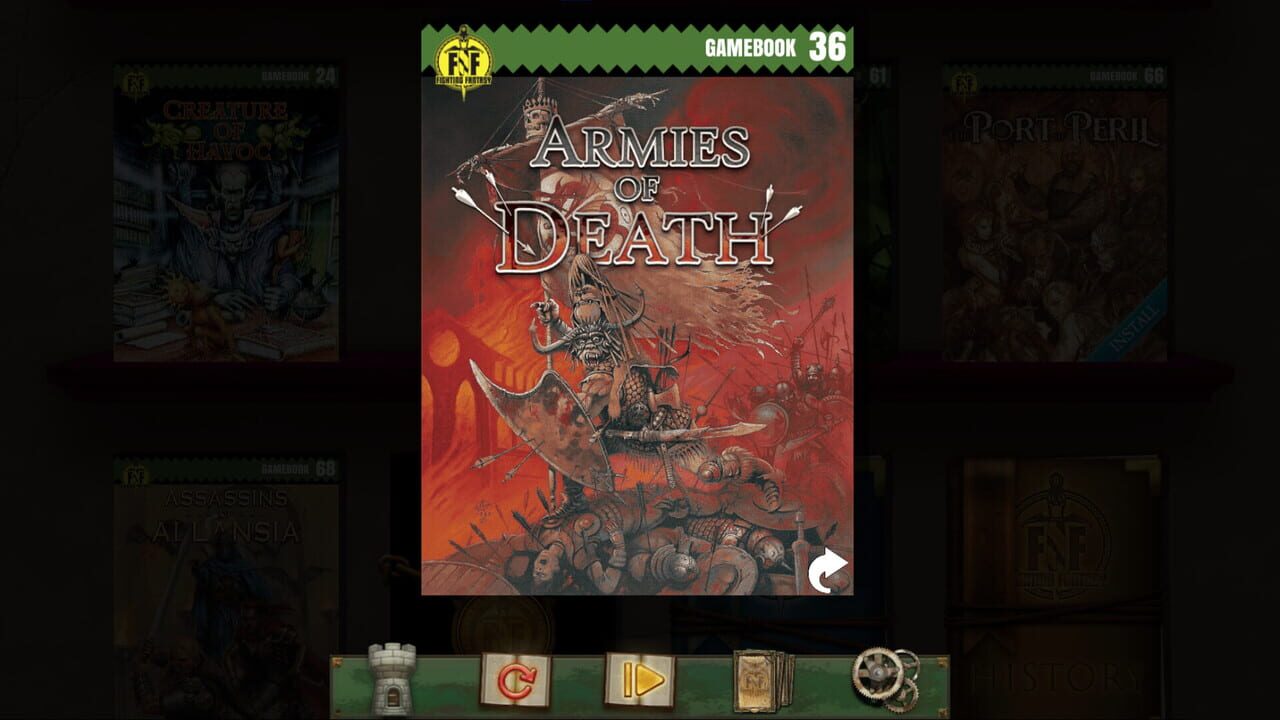 Fighting Fantasy Classics: Armies of Death