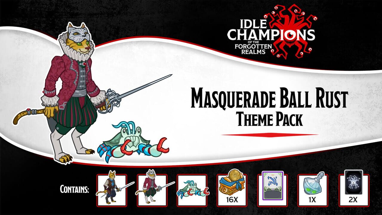 Idle Champions: Masquerade Ball Rust Theme Pack