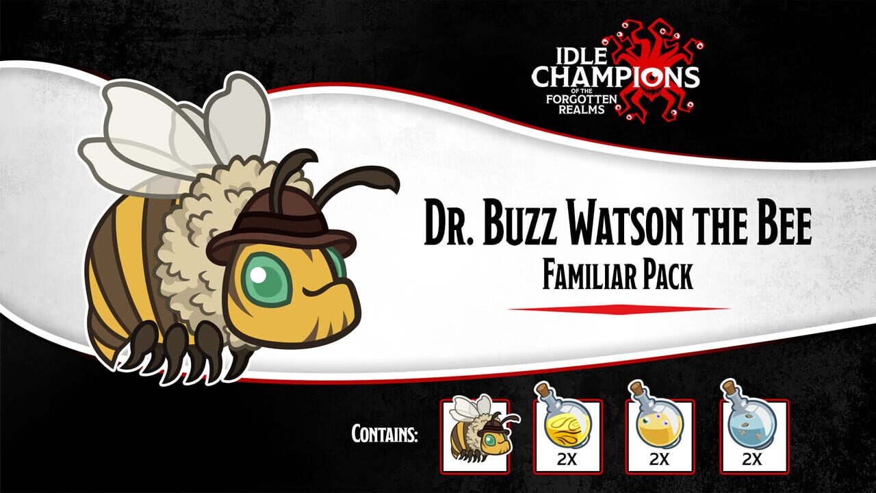 Idle Champions: Dr. Buzz Watson the Bee Familiar Pack