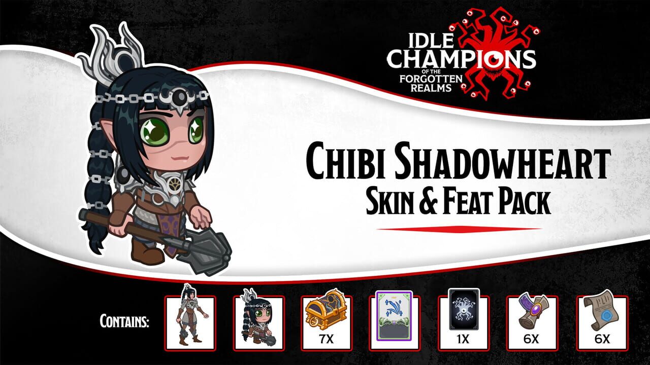 Idle Champions: Chibi Shadowheart Skin & Feat Pack
