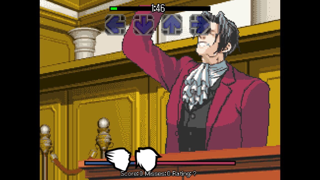 FNF x Ace Attorney: Turnabout