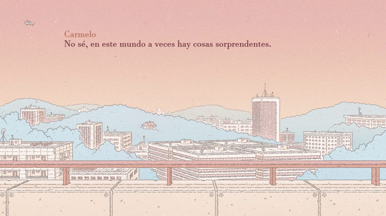 Las gafas nuevas del yayo Carmelo