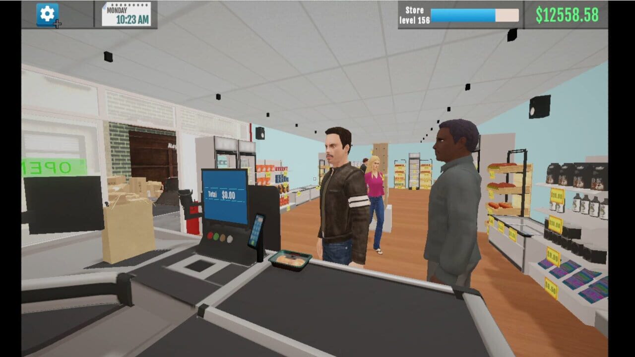 Supermarket Manager Simulator