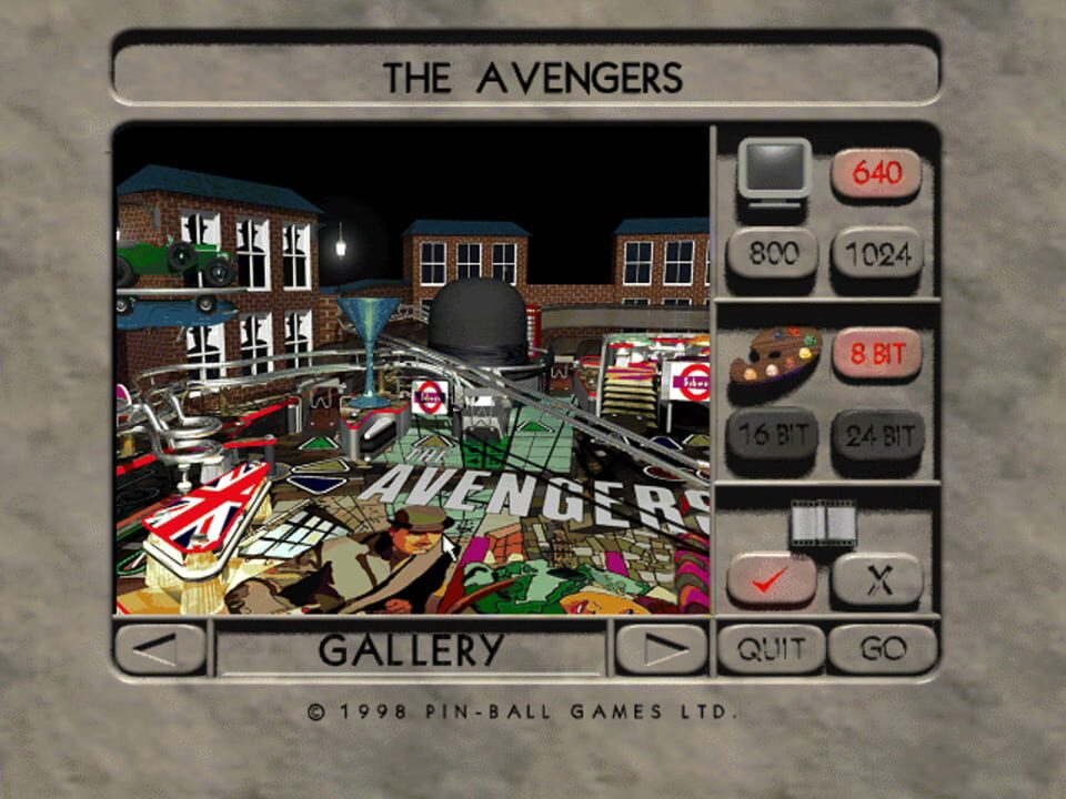 The Avengers Pinball