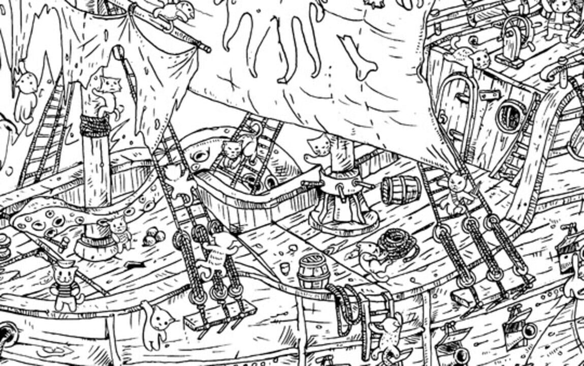 100 Hidden Cats: Pirates