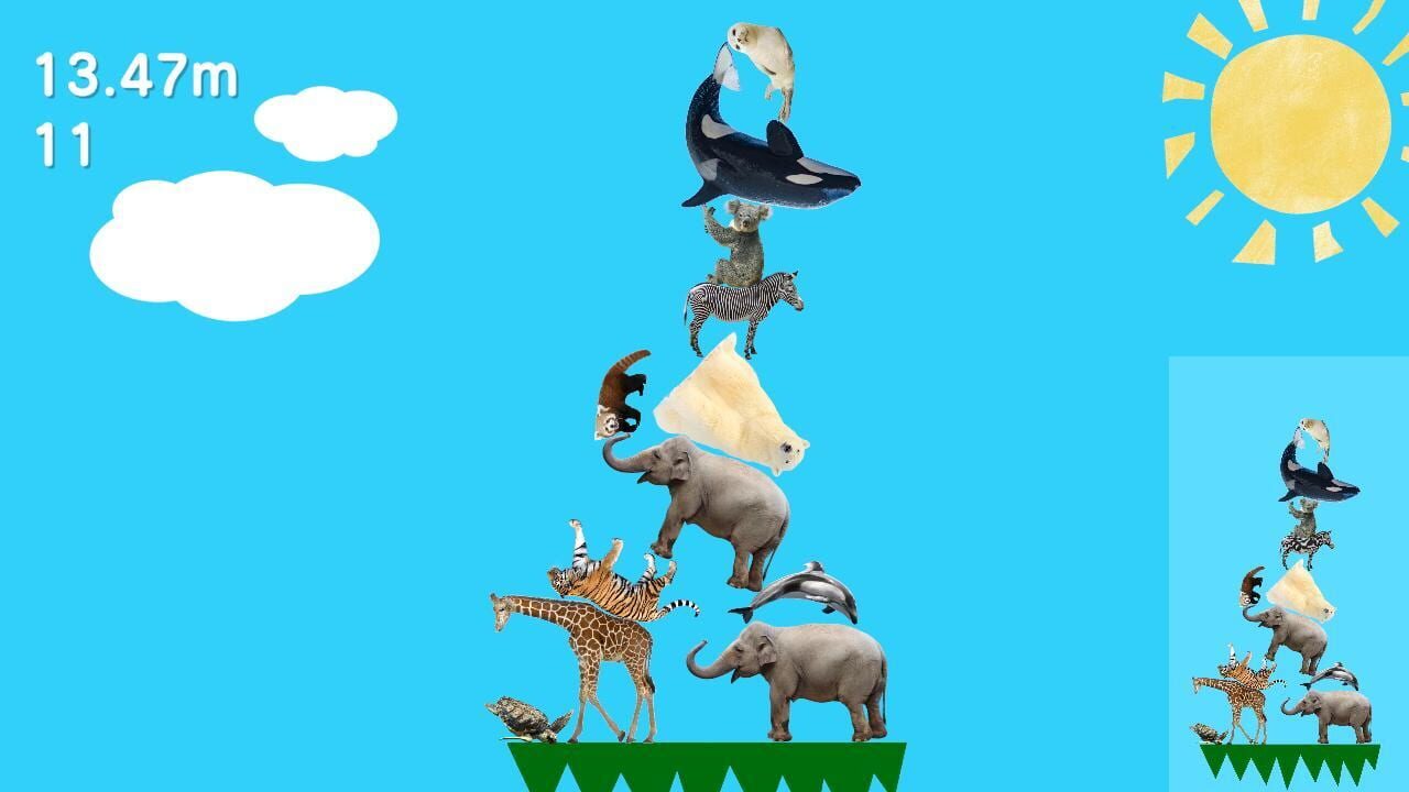 Animal Tower Battle