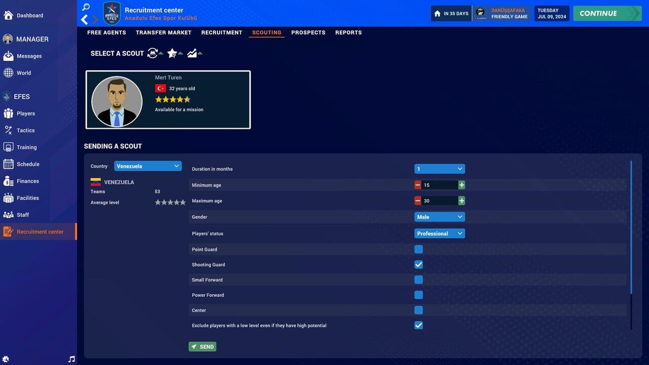 Pro Basketball Manager 2025