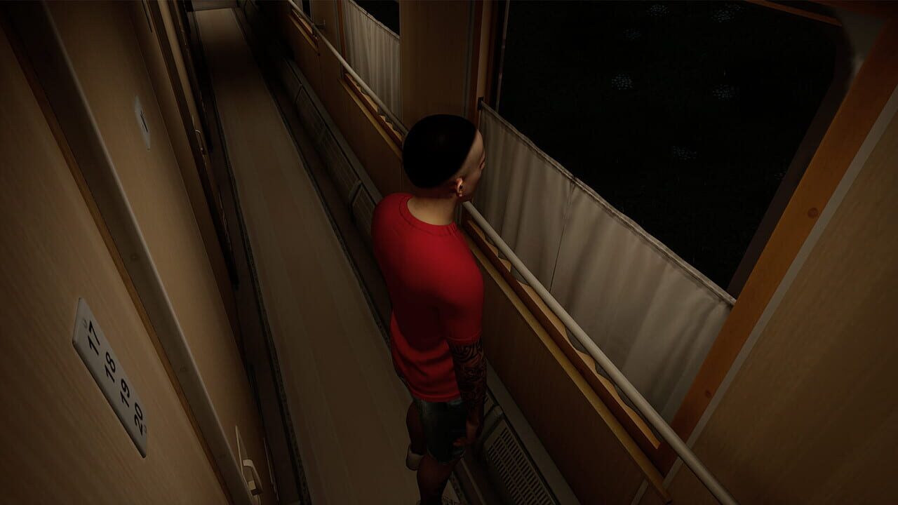 Russian Train Trip 3: People In A Train Car